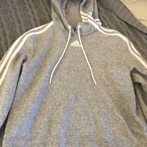 Adidas cropped hoodie